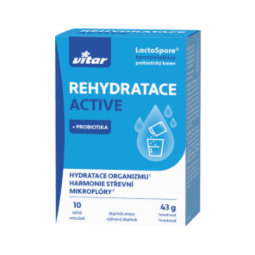 E-shop VITAR Rehydratace active + probiotika vrecká 10 ks