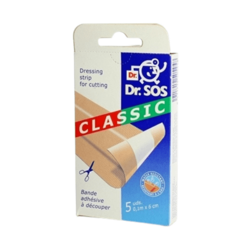 E-shop DR. SOS Classic náplasť pásy vodeodolné 5 kusov