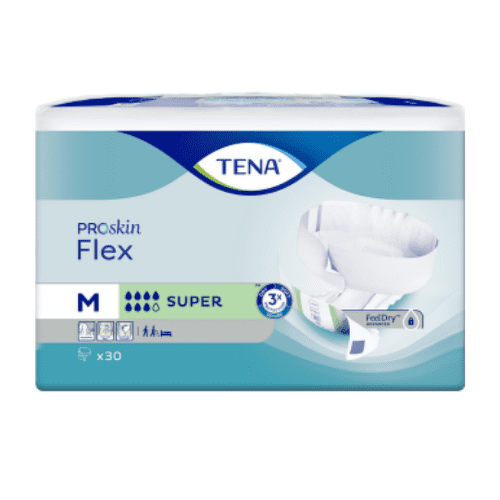 TENA Flex super M inkontinenčné nohavičky 30 ks