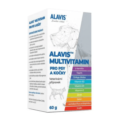 E-shop ALAVIS Multivitamín pre psy a mačky 60 g