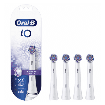 ORAL-B iO radiant white náhradné hlavice 4 ks