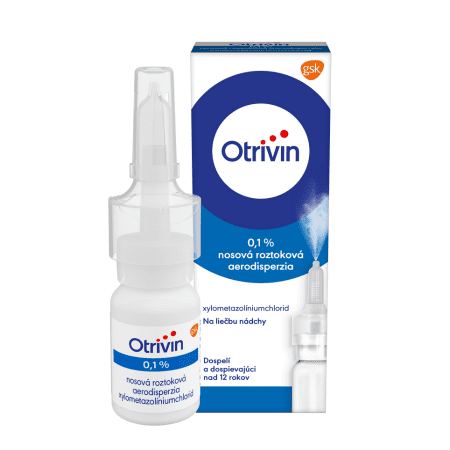 E-shop OTRIVIN 0,1 % nosový sprej na upchatý nos 10 ml