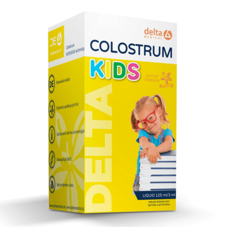 E-shop DELTA COLOSTRUM Kids vanilka 125 ml