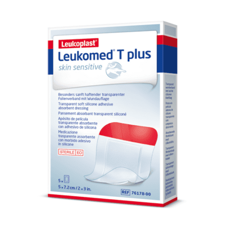 E-shop LEUKOPLAST Leukomed T plus skin sensitive 5 x 7,2 cm 5 ks