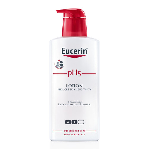 EUCERIN pH5 telové mlieko pre citlivú pokožku 400 ml