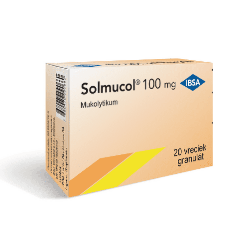 SOLMUCOL 100 mg 20 vreciek kúpite na Benulekaren.sk