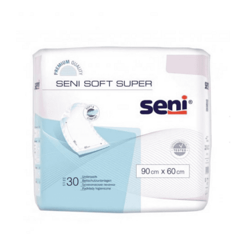 Seni SOFT SUPER hygienické podložky, 90x60cm, 30ks kúpite na Benulekaren.sk