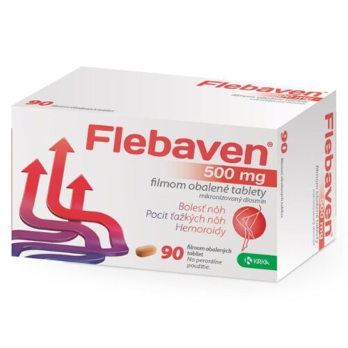 FLEBAVEN 500 mg 90 tabliet