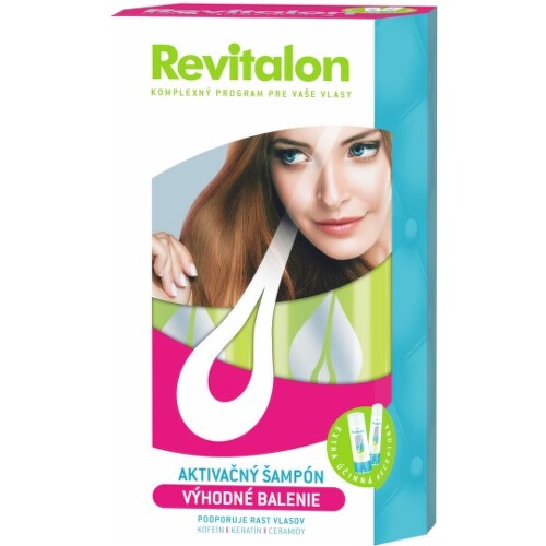 Vitar Revitalon Kofeinový šampón 2 x 250 ml darčeková sada kúpite na Benulekaren.sk