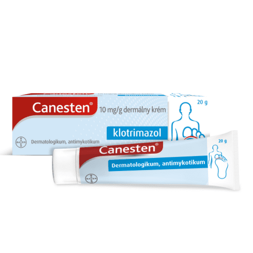 Canesten Canesten 10mg/g krém na liečbu kvasinkových ochorení kože 20 g kúpite na Benulekaren.sk