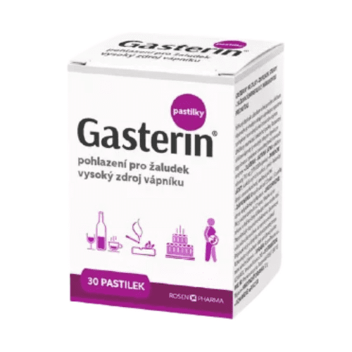 GASTERIN Pastilky - rosenpharma žuvacie pastilky 30 ks kúpite na Benulekaren.sk