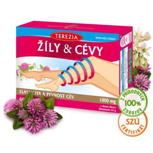 TEREZIA Žily a cievy 60 kapsúl