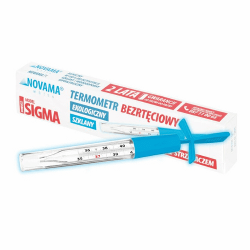 NOVAMA Teplomer analógový sklenený bezortuťový 1 ks