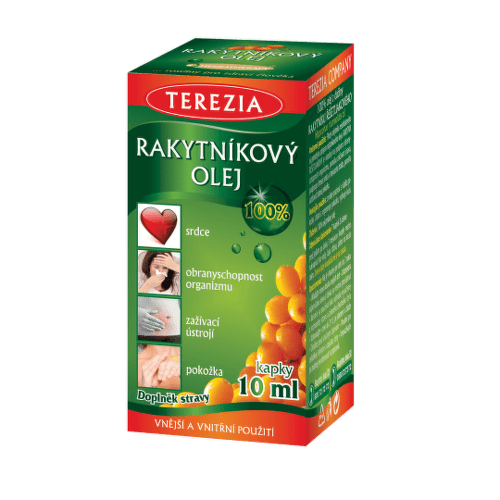 TEREZIA Rakytníkový olej 100% kvapky 10 ml