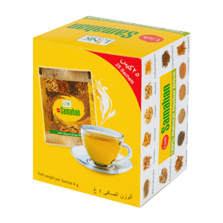 LINK NATURAL Samahan prírodný bylinný nápoj 25 sáčkov