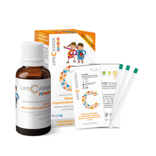 Lipo C Askor Junior kvapky s vitamínom C pre deti 110 ml kúpite na Benulekaren.sk