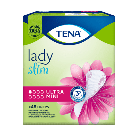 TENA Lady Slim ultra mini inkontinenčné slipové vložky 48 kusov kúpite na Benulekaren.sk