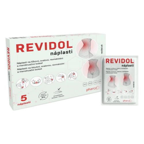 REVIDOL (náplasti 1 x 5 ks) kúpite na Benulekaren.sk