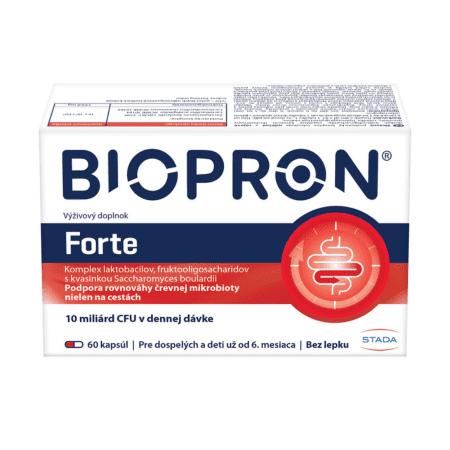 Biopron® Forte kapsuly s probiotikami 60 cps
