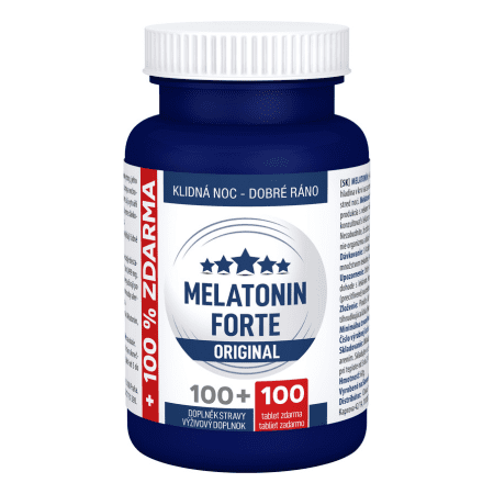 CLINICAL Melatonín forte original 100 + 100 tabliet kúpite na Benulekaren.sk