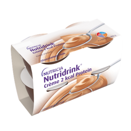 Nutridrink Crème 2 kcal Protein s čokoládovou príchuťou 24x200 g
