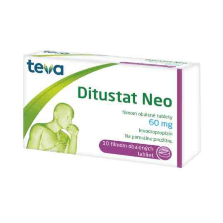 Ditustat Neo filmom obalené tablety 60 mg 10 tabliet kúpite na Benulekaren.sk