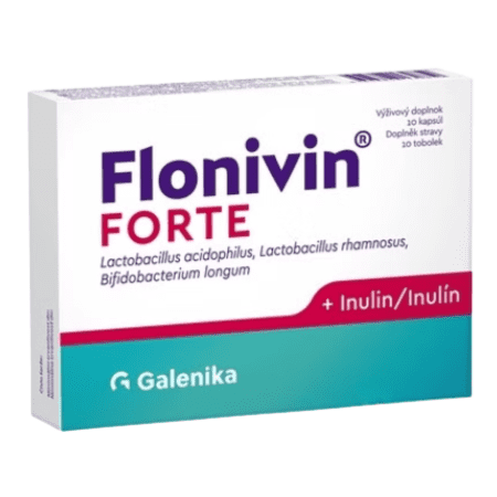 Galenika Flonivin Forte prospešné baktérie + Inulín 10 kapsúl
