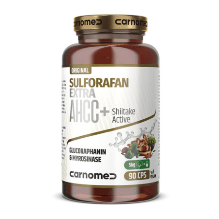 CarnoMed Sulforafan Extra AHCC+ kapsuly pre správne fungovanie organizmu 90 cps kúpite na Benulekaren.sk