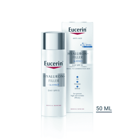 EUCERIN EUCERIN Hyaluron-Filler + 3x Effect krém pre normálnu a zmiešanú pleť 50 ml kúpite na Benulekaren.sk