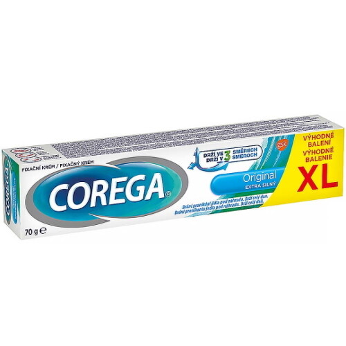 Corega fixačný krém extra silný na zubnú náhradu 70 g kúpite na Benulekaren.sk