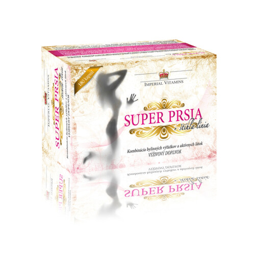 Imperial VITAMINS Super PRSA + štíhla línia kapsuly pre krásne prsia pre ženy 180 cps kúpite na Benulekaren.sk