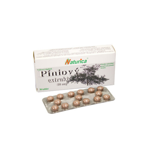 Naturica PÍNIOVÝ EXTRAKT 50 mg, 30 tbl kúpite na Benulekaren.sk