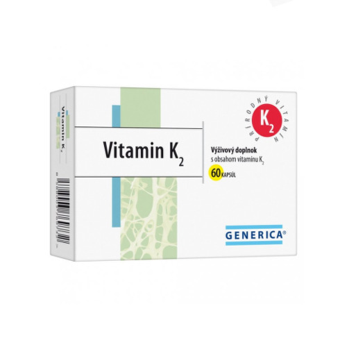 GENERICA Vitamin K2 60 kapsúl kúpite na Benulekaren.sk
