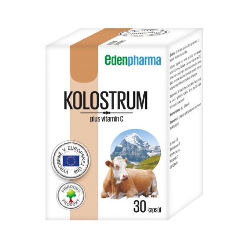 EdenPharma Kolostrum kapsúl 1000 mg 30 ks kúpite na Benulekaren.sk