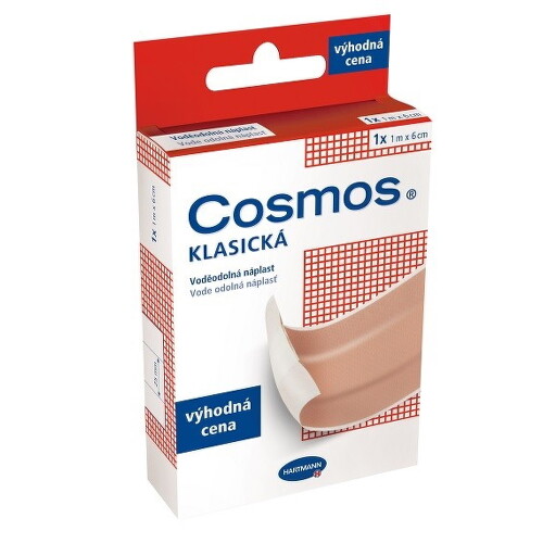 COSMOS Klasická vodeodolná náplasť 1m x 6cm 1 kus kúpite na Benulekaren.sk