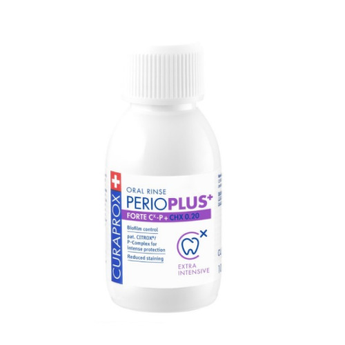 Curaprox Perio Plus+ FORTE CHX 0,20% ústna voda s chlórhexidínu a citroxom 200 ml kúpite na Benulekaren.sk