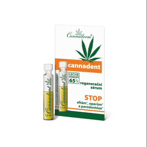 CANNADERM Cannadent regeneračné sérum 10 x 1,5 ml