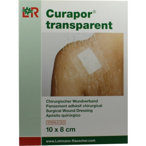 LOHMANN&RAUSCHER Curapor krytie na rany transparent 10x8 cm sterilné, vodeodolné 5 ks kúpite na Benulekaren.sk
