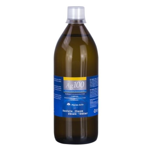 Pharma Activ Koloidné striebro Ag100, hustota 25ppm, 1000 ml kúpite na Benulekaren.sk