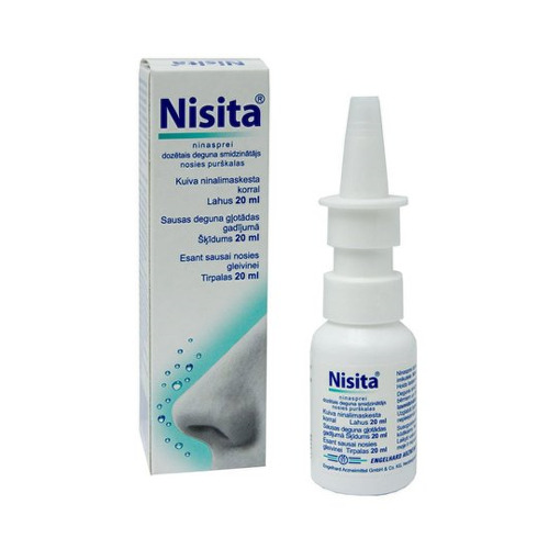 Nisita nosový sprej 20ml kúpite na Benulekaren.sk