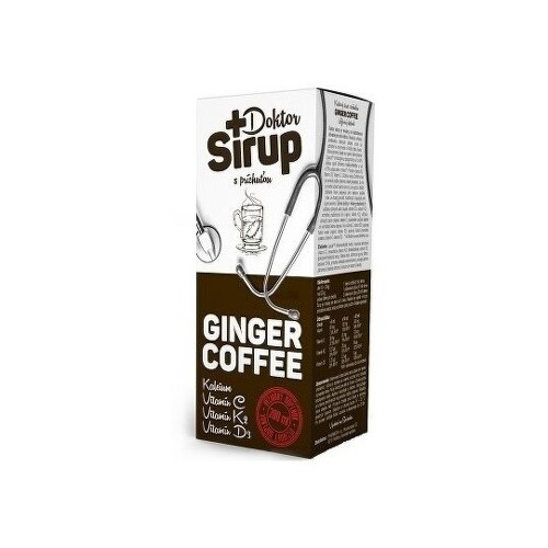 DOKTOR SIRUP kalciový s príchuťou GINGER COFFEE 200 ml kúpite na Benulekaren.sk