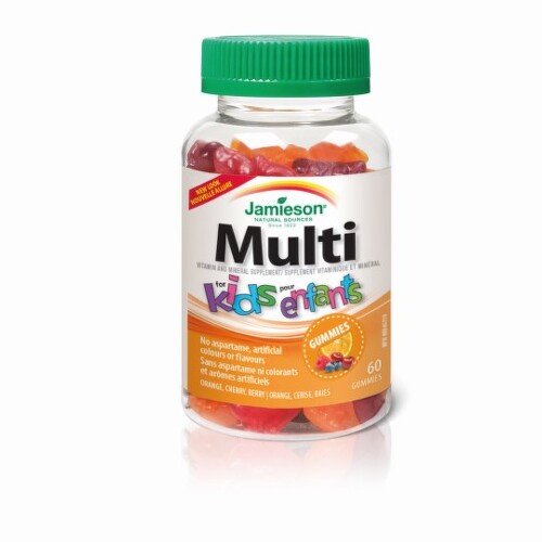 JAMIESON Multi kids gummies 60 želatínových pastiliek