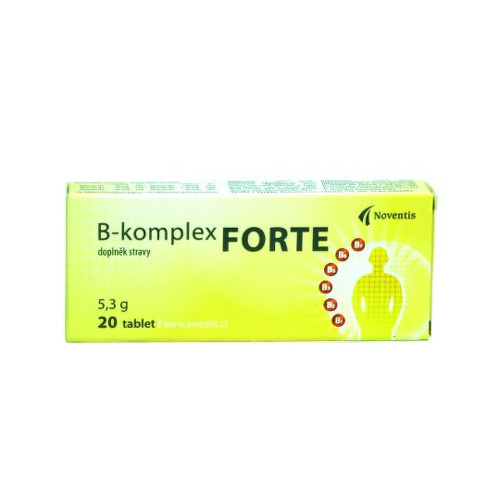 Noventis B-komplex Forte 20 tabliet kúpite na Benulekaren.sk