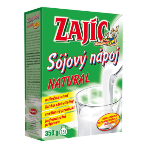 ZAJÍC SÓJOVÝ NÁPOJ NATURAL 350 g kúpite na Benulekaren.sk