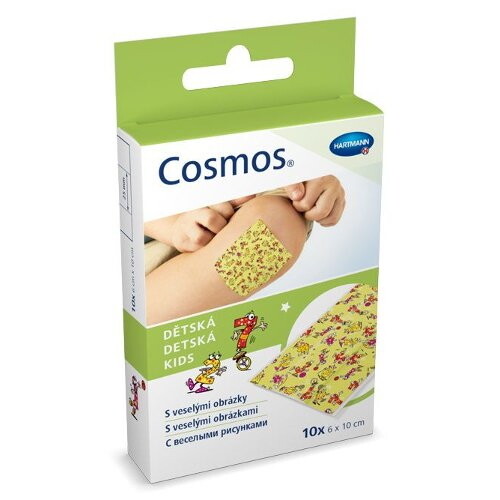 COSMOS Detská náplasť s motívmi 6 x 10 cm 10 kusov kúpite na Benulekaren.sk