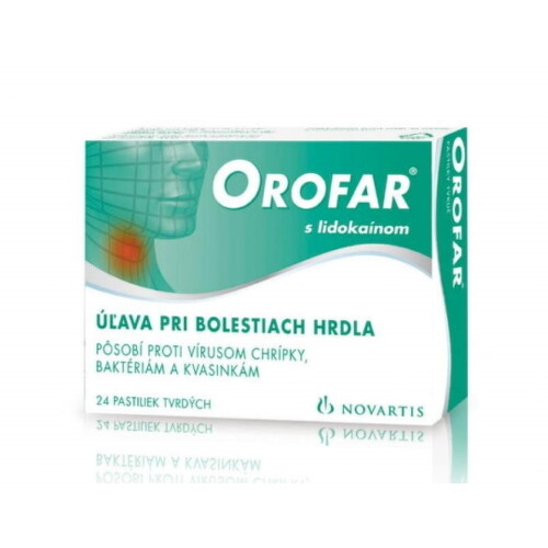 E-shop OROFAR 24 pastiliek