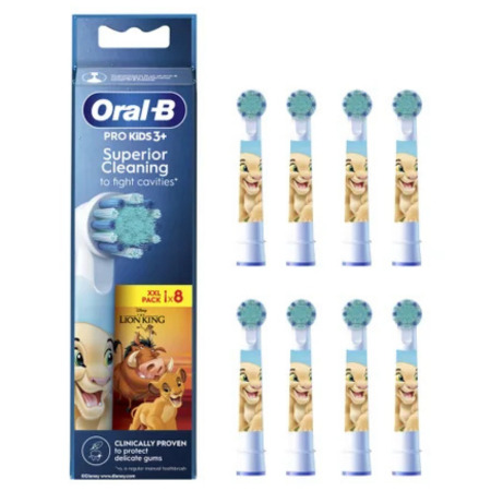 Oral-B Pro Kids leví kráľ náhradné hlavice 8 ks