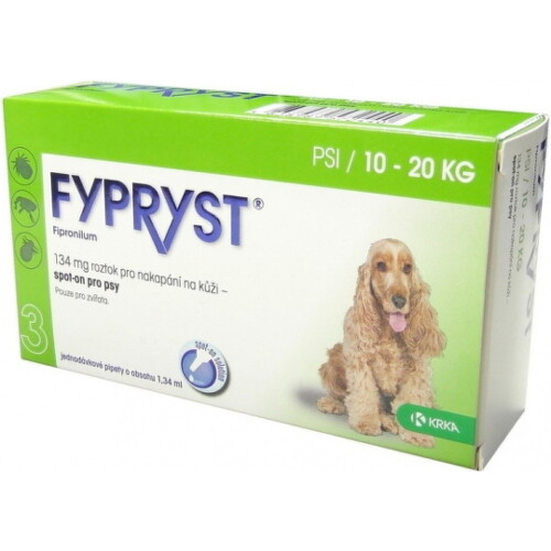 E-shop FYPRYST 134 mg psy 10-20 kg 1,34 ml
