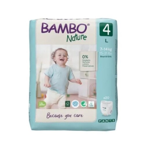 E-shop BAMBO Pants 4 plienkové navliekacie nohavičky 20 kusov