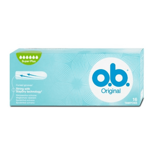 E-shop O.B. Original super plus hygienické tampóny 16 kusov